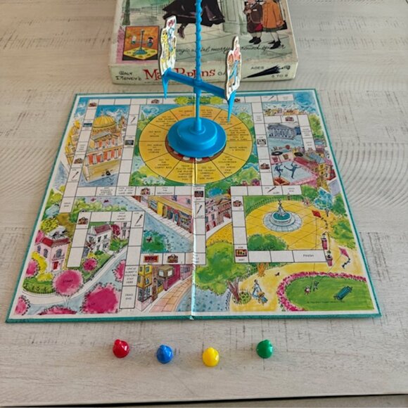 Rare, vintage 1964 Whitman Walt Disney's Mary Poppins Game - Picture 3 of 12